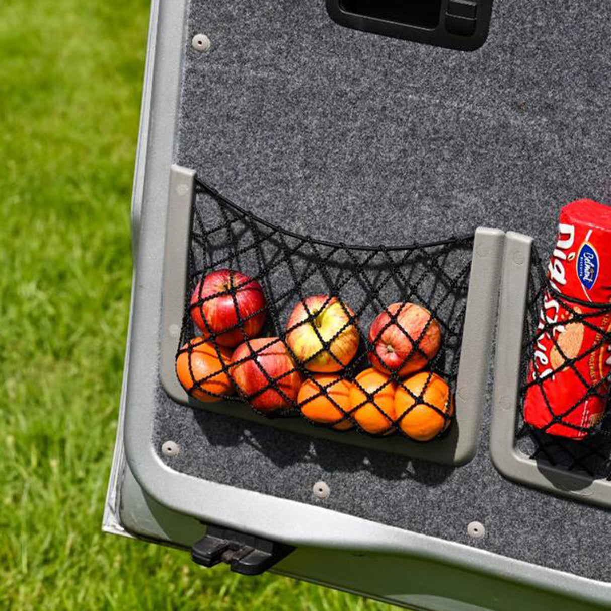 Für VW T5, T5.1, Vorderkabinen-Dachverkleidung, Aufbewahrungsnetz, Bündel, Campervan-Umbautasche (groß + klein)