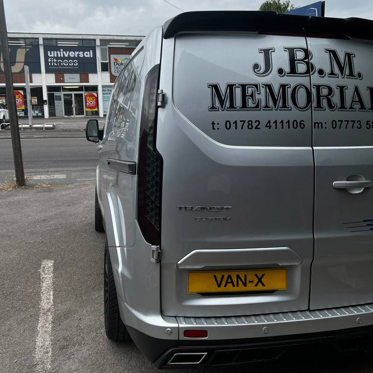 Für Transit Custom MK2 LED Rückleuchten Rückleuchten – sequentielle Blinker mit gerauchten Objektiven