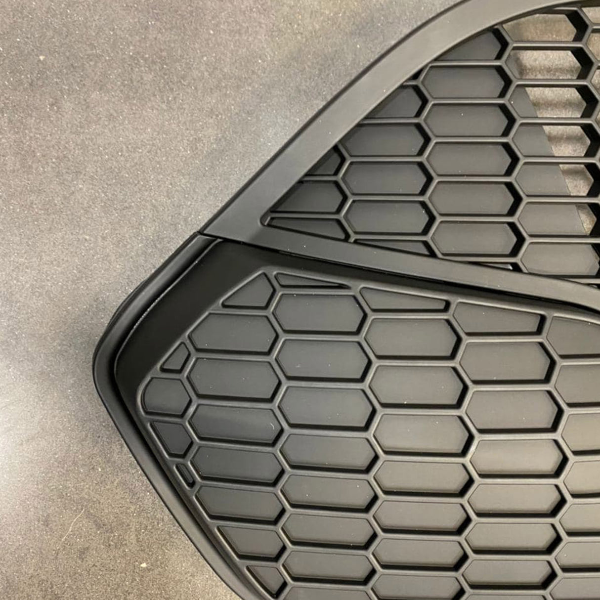 Für Ford Transit Custom Wabengitter Frontgrill – Matt Schwarz Upgrade für MK1 (2012-2018)