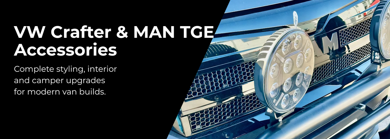 VW Crafter and MAN TGE accessories complete van upgrade