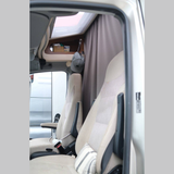 Für Wohnmobil-Kabinen-Trennvorhang-Kit 188 cm Drop – Wohnmobil-Sichtschutzvorhang | Van-X