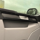 Für VW Transporter T6 Lower Dash Styling Zierleisten Comfort Dash mattschwarz lackiert und einbaufertig (6er Set)