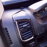 Für Opel Movano Lüftungsgitter Trimm Set – glänzend schwarz Armaturenbrett Upgrade für neue Modelle