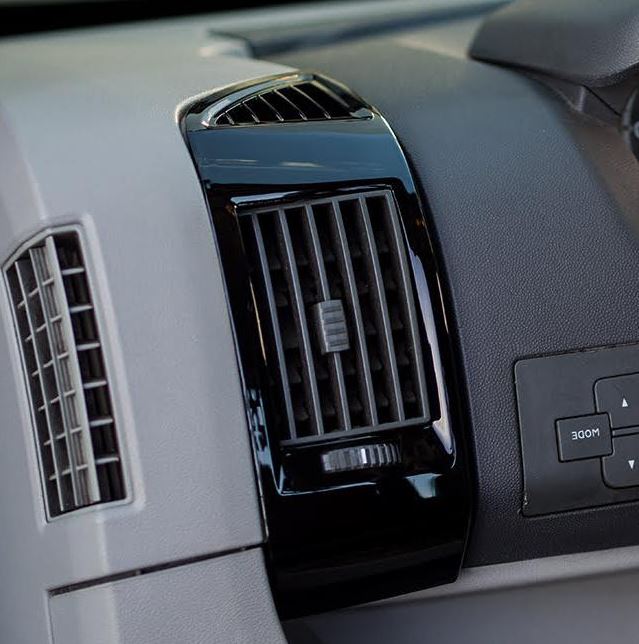 Für Citroen Relay Dashboard Air Vent (schwarz) lackiert und einbaufertig