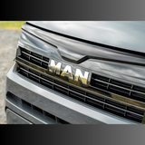 Für MAN TGE Kühlergrillblende ohne Emblem – Schwarz glänzend | Premium-Frontgrill-Upgrade für TGE Van