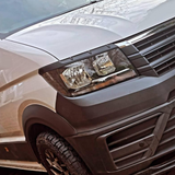 Für MAN TGE Scheinwerfer Augenbrauenverkleidung – Mattschwarz - Van Styling Accessory by Van-X