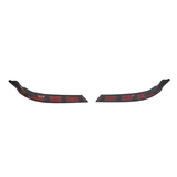 Für MAN TGE Scheinwerfer Augenbrauenverkleidung – Schwarz glänzend - Van Styling Accessory by Van-X