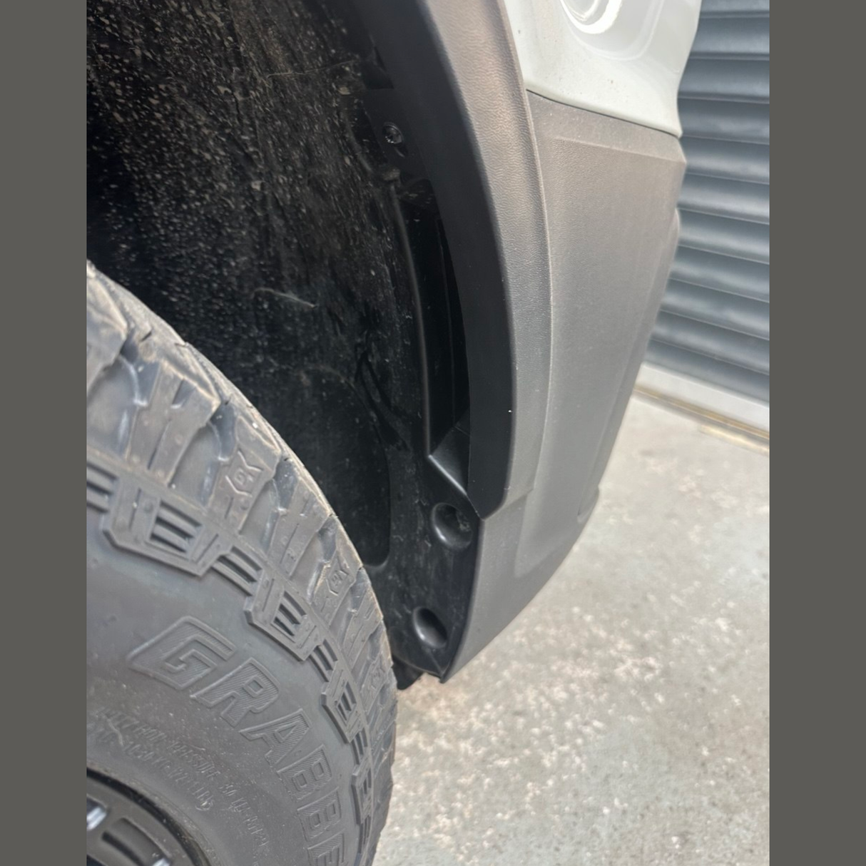 For VW New Crafter / MAN TGE Wheel Arch Trims - Grey Primer 4 Piece Styling Kit | Van-X