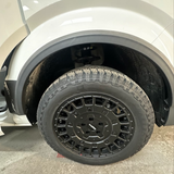 For VW New Crafter / MAN TGE Wheel Arch Trims - Grey Primer 4 Piece Styling Kit | Van-X