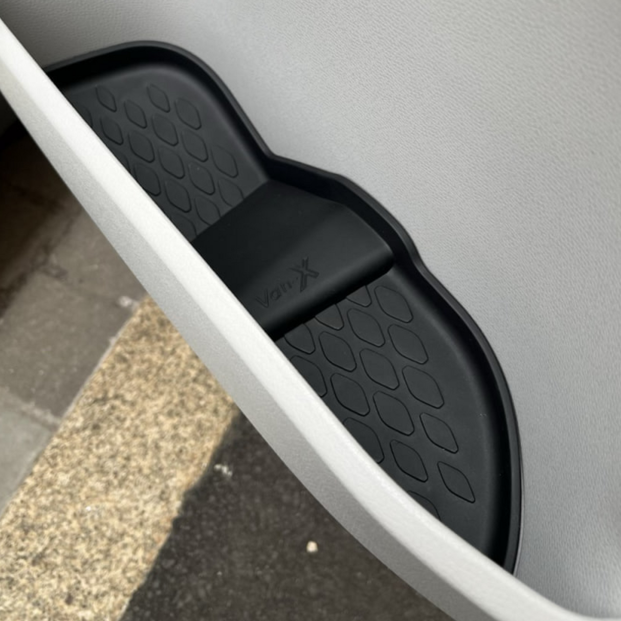 Für VW ID Buzz Gummi Türkarte / Taschenmatten - untere Ebene, Premium Fit
