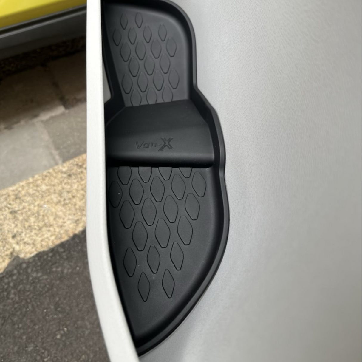 Für VW ID Buzz Gummi Türkarte / Taschenmatten - untere Ebene, Premium Fit