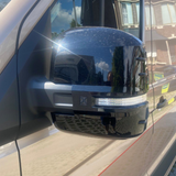 Für VW Crafter New Shape Spiegelabdeckungen – 2er-Set – Glanzschwarz | Van-X
