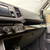 Für New Shape VW Crafter LHD Unteres Armaturenbrett Styling Zierleisten (6er Set) Interieur Armaturenbrett Upgrade - Van-X