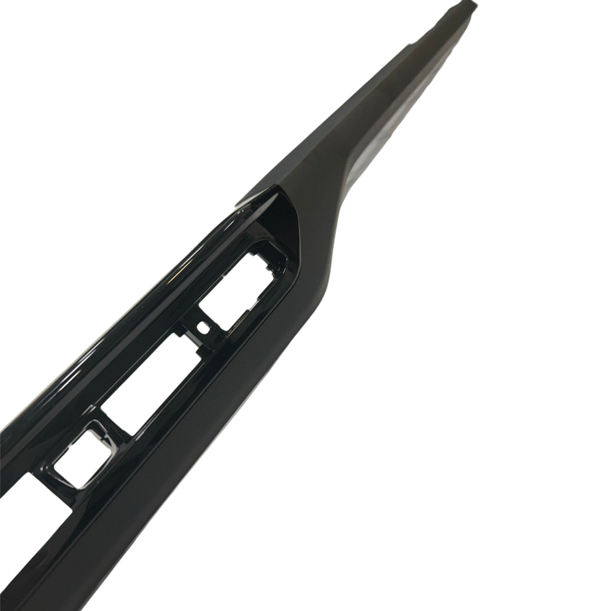 Für den neuen Transit Custom Verkleidungen für das untere Armaturenbrett - Mattschwarz | Van-X