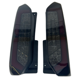 Für den neuen Transit Custom 2024–2026 Van-X Full LED Rücklichter Rückleuchten – Upgrade für geräucherte Objektive