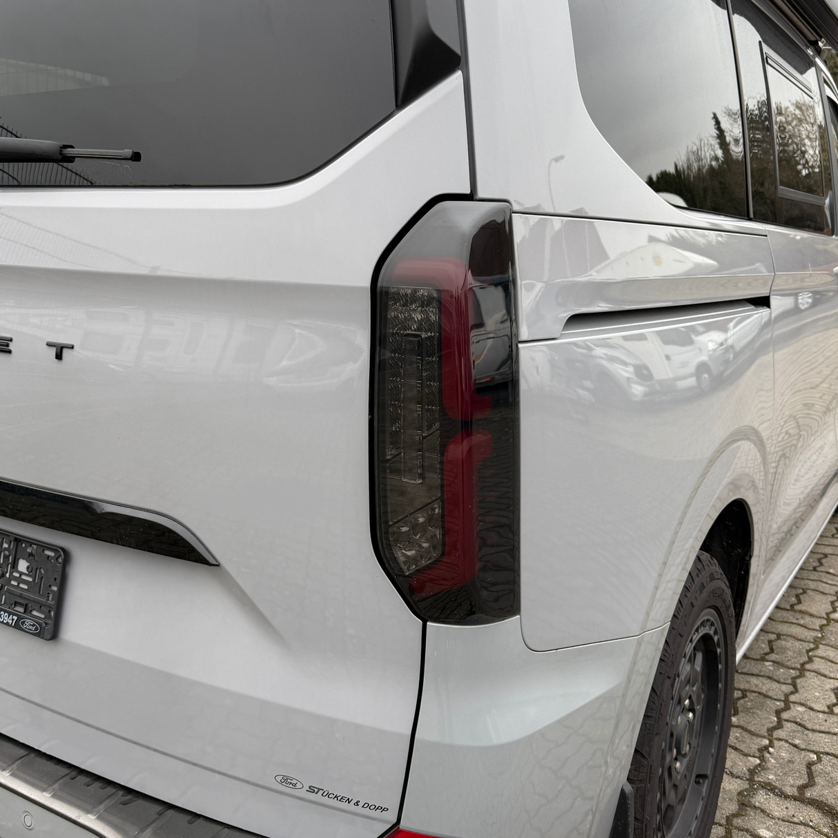 Für den neuen Transit Custom 2024–2026 Van-X Full LED Rücklichter Rückleuchten – Upgrade für geräucherte Objektive