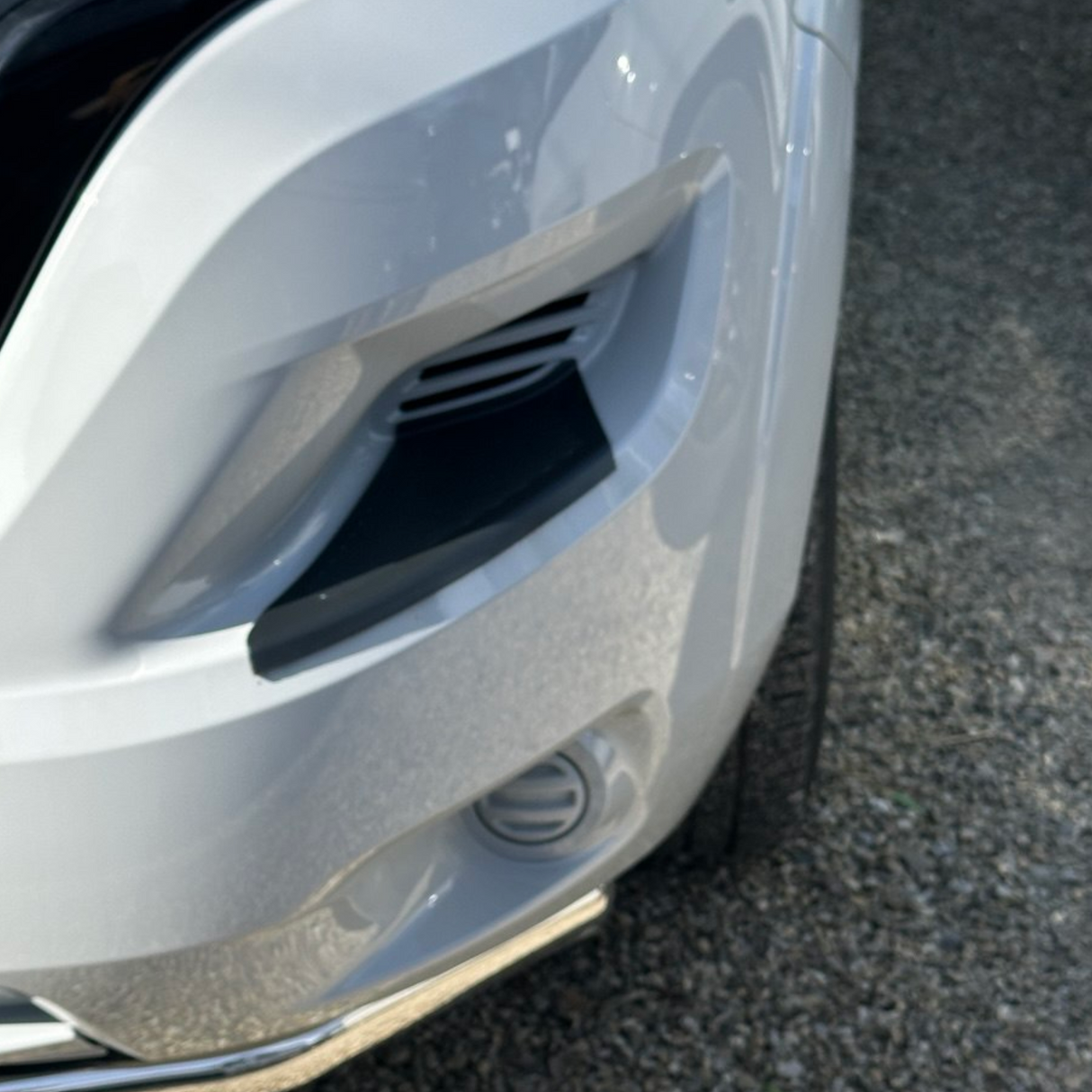 Für Citroën Jumper Stoßstange Trittschutz vorne – Schwarz, 2er Set | Langlebiges Fahrzeugzubehör