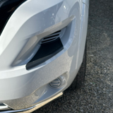 Für Citroën Jumper Stoßstange Trittschutz vorne – Schwarz, 2er Set | Langlebiges Fahrzeugzubehör