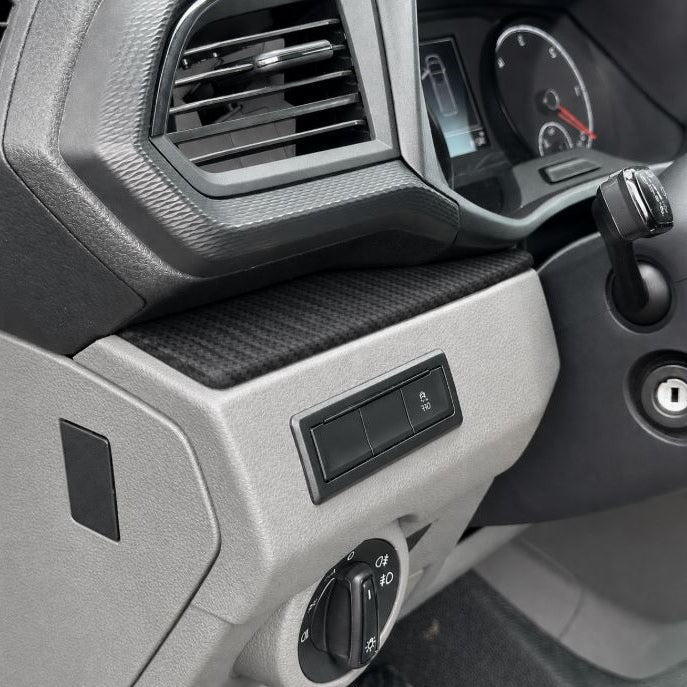For VW T6.1 4-Piece Lower Dashboard & Door Trim Set | Carbon Interior Upgrade | Van-X