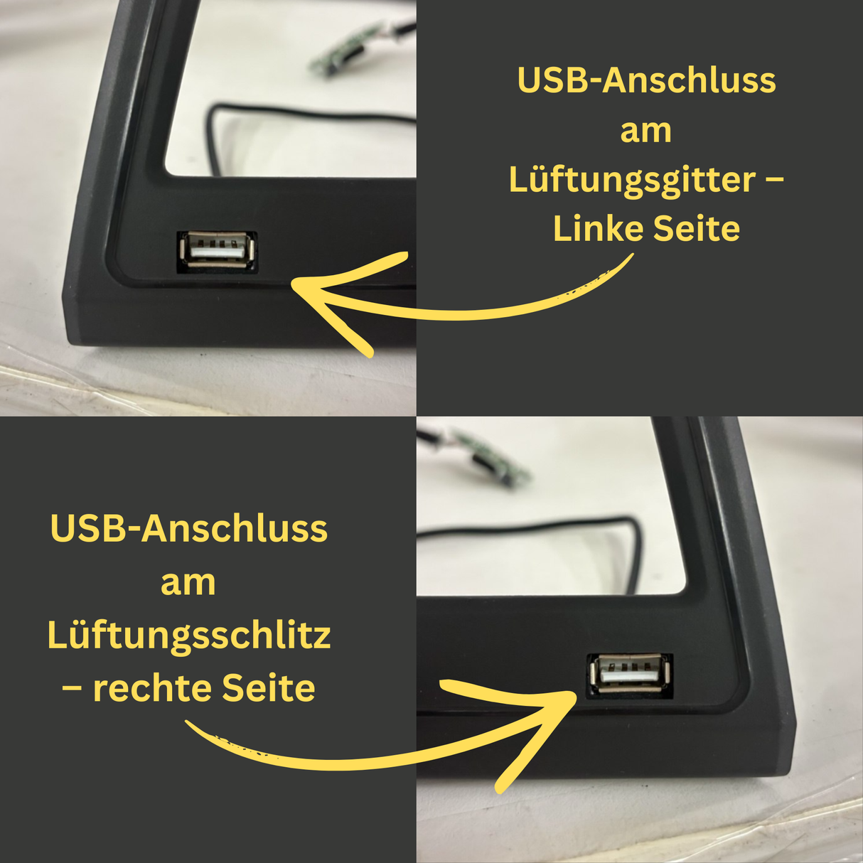 Für VW T6 Air Vent Ausstattungen mit Getränkehalter – Linke und rechte Seitenausstattung – Innenraumzubehör | Van-X