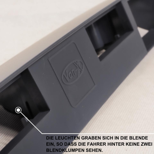 Für VW T6 Barn Door hintere Nummernschildeinheit Modifizierte Version - Grundierung