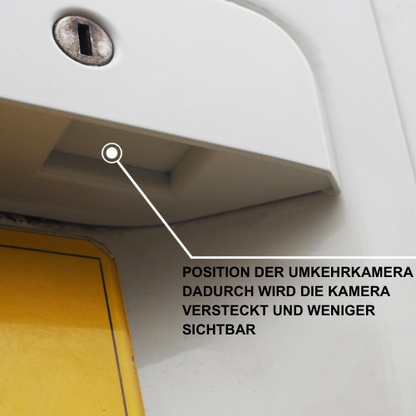 Für VW T6 Barn Door hintere Nummernschildeinheit – reflexsilber lackiert und einbaufertig