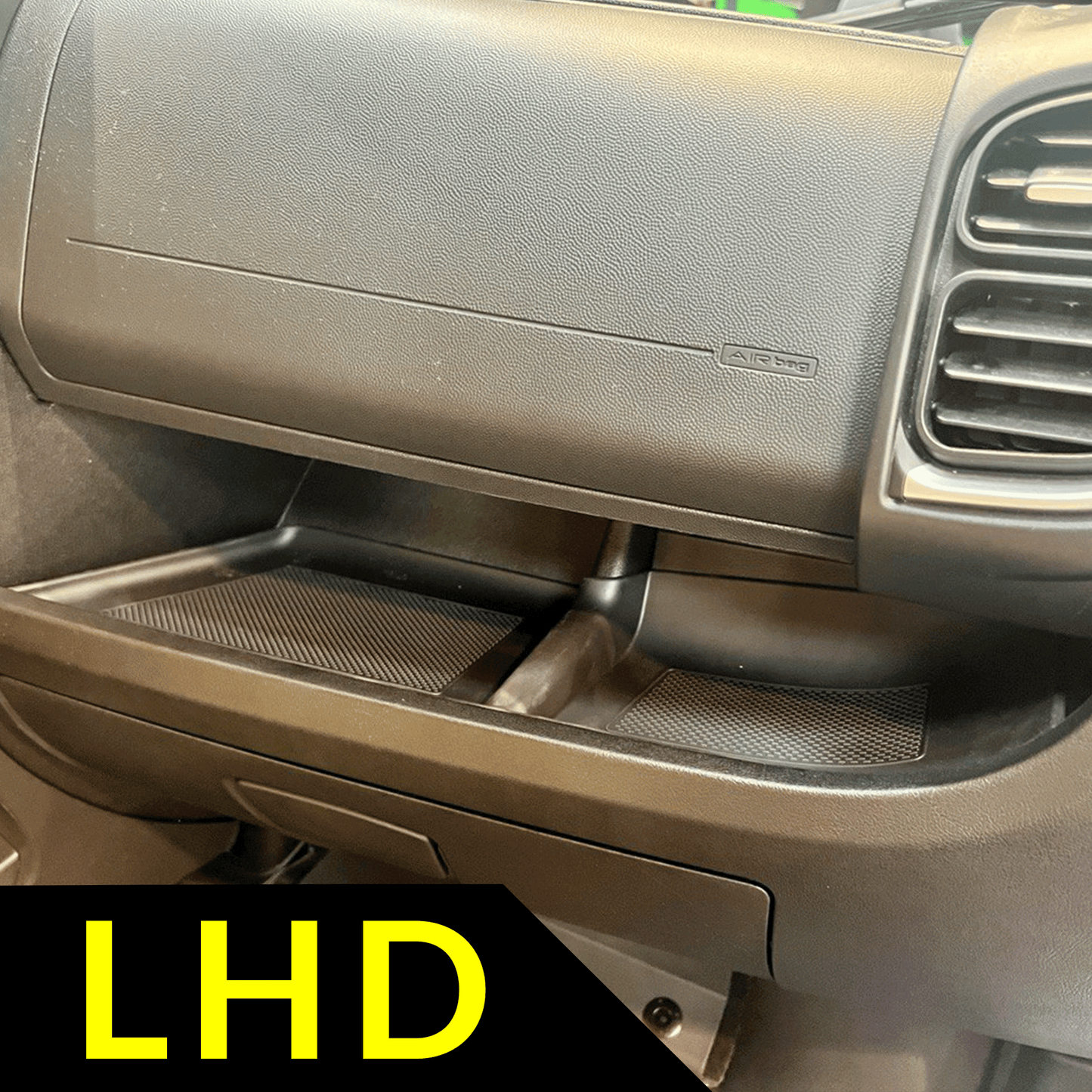 Vauxhall Movano autotrail Untere Neue Dashboard Gummi Einlage/Matte Schwarz LHD AUTO-SLEEPERS,BAILEY,HOBBY, HYMER, RAPIDO, SWIFT, AUTO-TRAIL