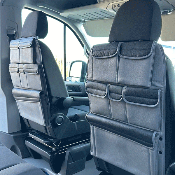 For VW Crafter & MAN TGE Captain Seat Back Storage Organiser for Vans & Campervans - Van-X