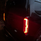 Für den neuen Transit Custom 2024–2026 Van-X Full LED Rücklichter Rückleuchten – Upgrade für geräucherte Objektive