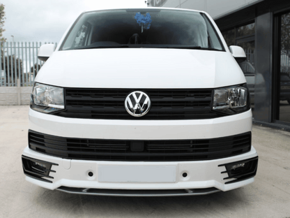 Für VW Transporter T6 Frontgrillverzierungen (4 Stück) - Mattschwarz