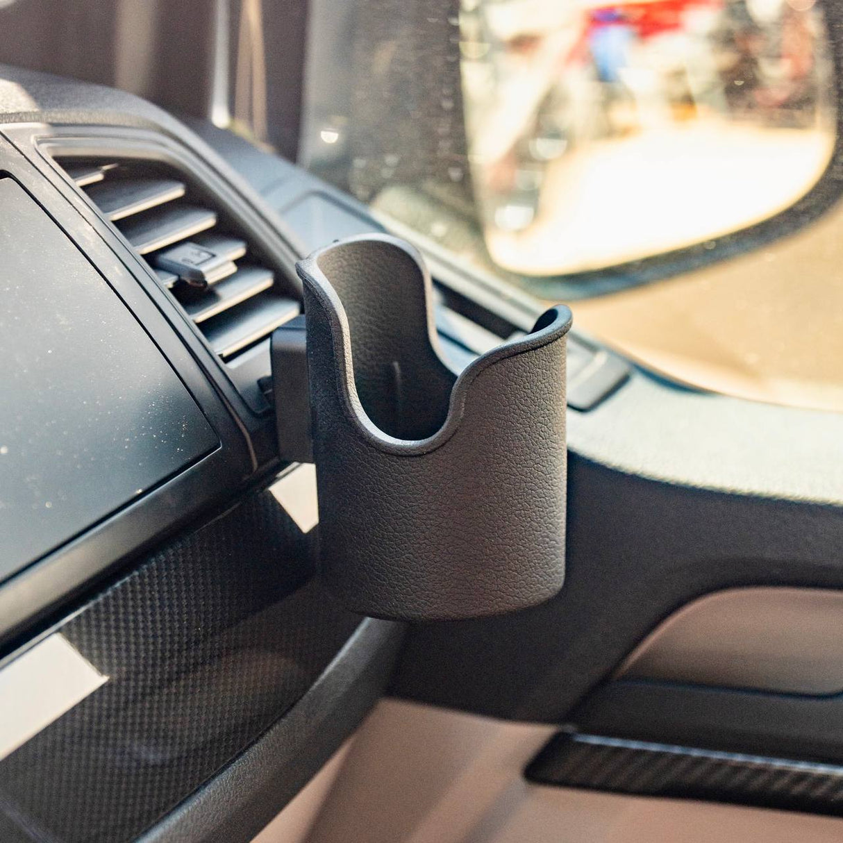 Für VW T6 Air Vent Trims mit Becherhalter – Rechte Seite – Innenraumzubehör | Van-X