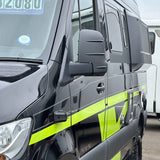 Mercedes Sprinter Neue Form Außenspiegelkappen - Ohne Blinker (Satz von 2) - Hammerite