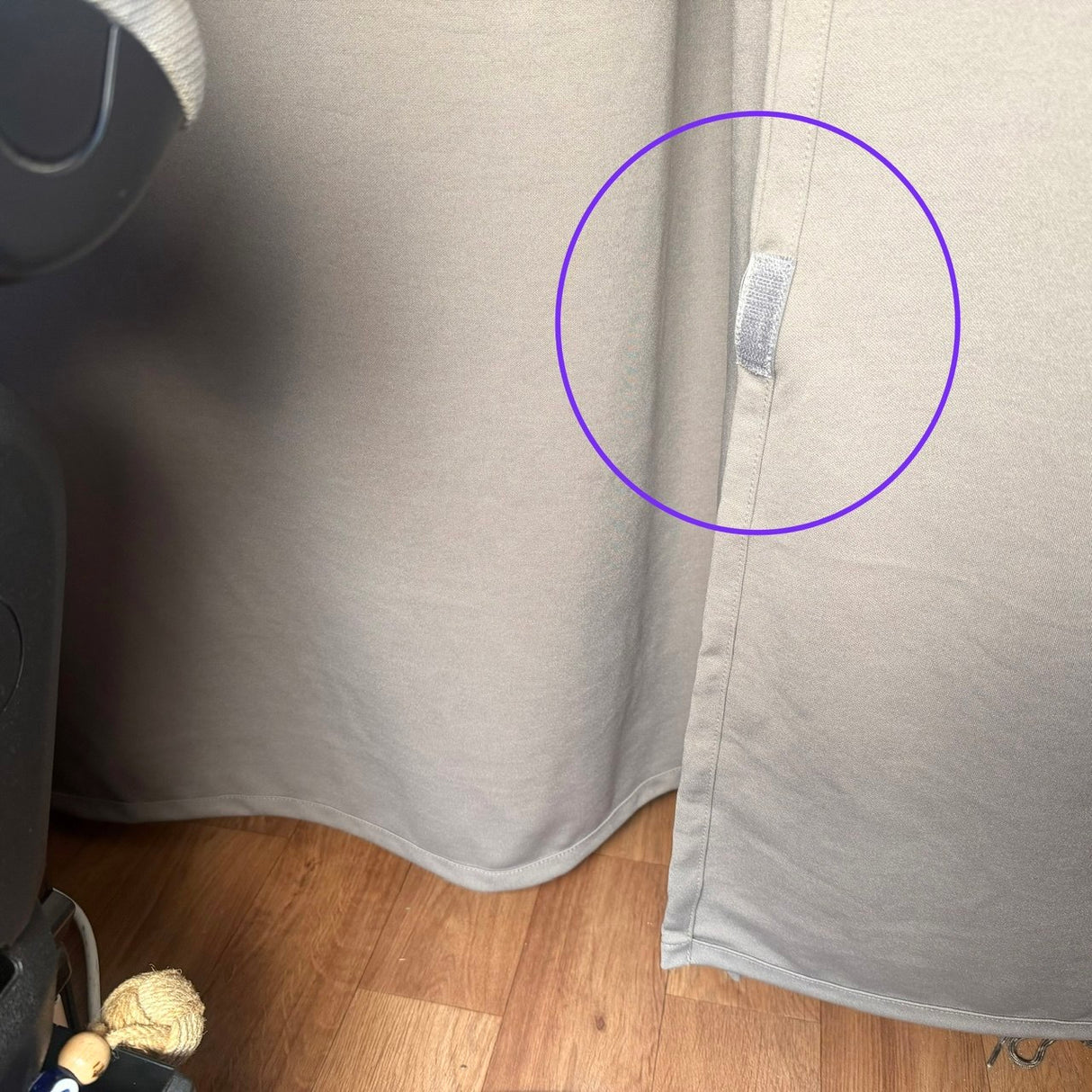 Für Wohnmobil-Kabinen-Trennvorhang-Kit 188 cm Drop – Wohnmobil-Sichtschutzvorhang | Van-X