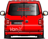 Vauxhall Vivaro Premium-Fenstervorhänge - Schwarz/Blau - ERSTELLEN SIE IHR EIGENES BUNDLE! Van-X