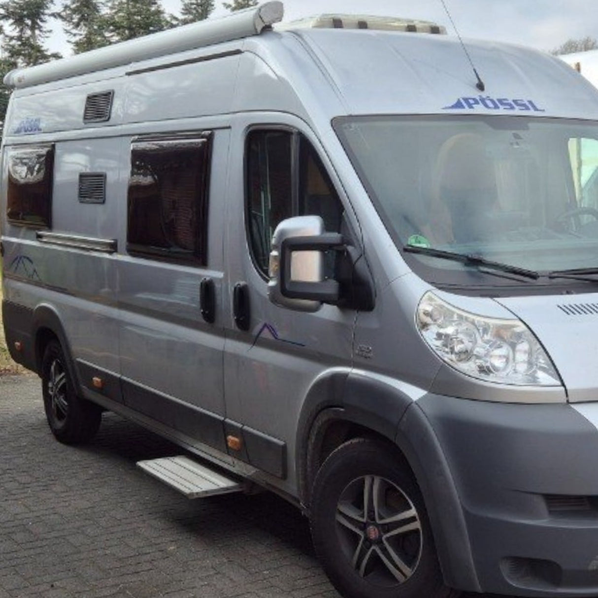 Für Opel Movano Außenspiegelkappe/-abdeckungen (2er-Set) - Silber | Van-X