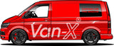 Vauxhall Vivaro Premium-Fenstervorhänge - Schwarz/Blau - ERSTELLEN SIE IHR EIGENES BUNDLE! Van-X