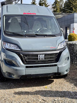 Citroën Relay Stoßfänger Wabengitter ohne Parksensoren – Glänzend Schwarz