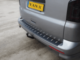Heckstoßstangenschutz NUR für VW T6 Barndoor, Kohlefaserfolie