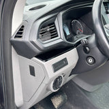 Für VW T6.1 Transporter Armaturenbrett Upgrade – 4-teiliges glänzendes unteres Armaturenbrett-Zierset