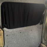 VW Crafter Premium Fenster-Vorhänge Van-X - Schwarz/Schwarz