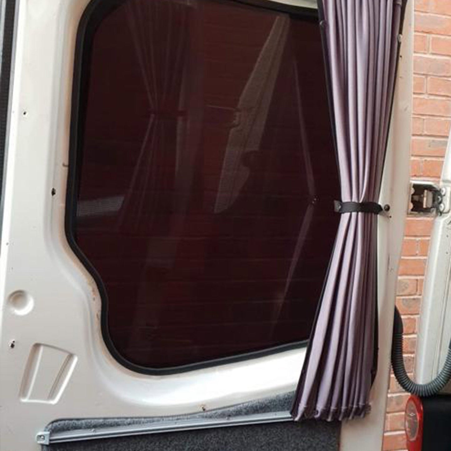 Mercedes Sprinter Premium Fenstervorhänge Van-X - Schwarz/Grau