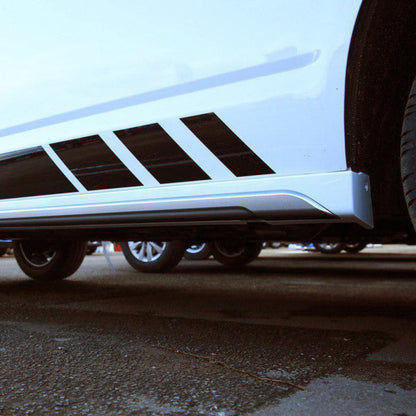 Van-X - Verkleidung Seitenschweller für Fahrzeuge mit kurzem Radstand - weiss - für alle VW T6 Transporter (ab 2015)