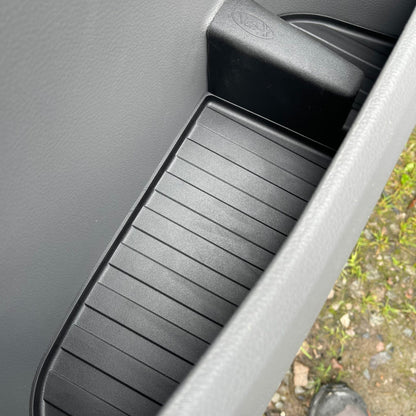 Für VW T6.1 Transporter Gummi Türauskleidung Tascheneinsätze schwarz Campervan Conversion