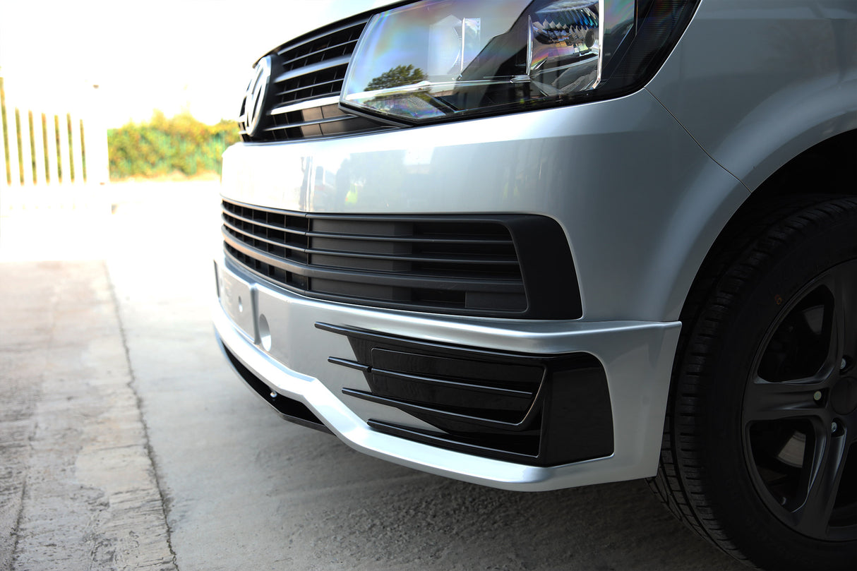 Für Van-X - Frontspoiler im Sportline-Stil - für Volkswagen T6 Transporter