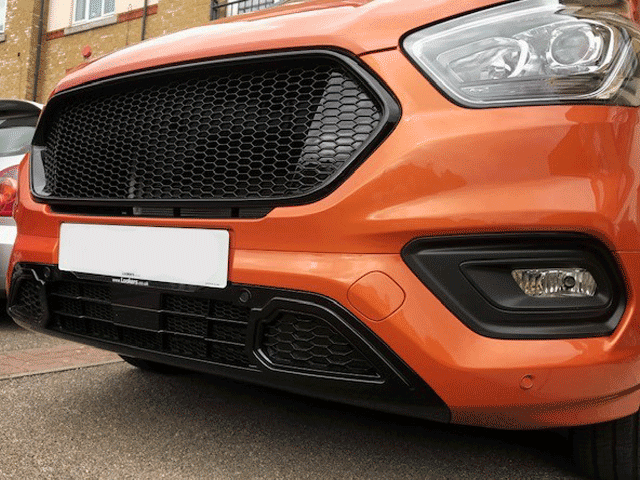 Für Ford Transit Custom Neue Form Vorderer unterer Kühlergrill Wabe