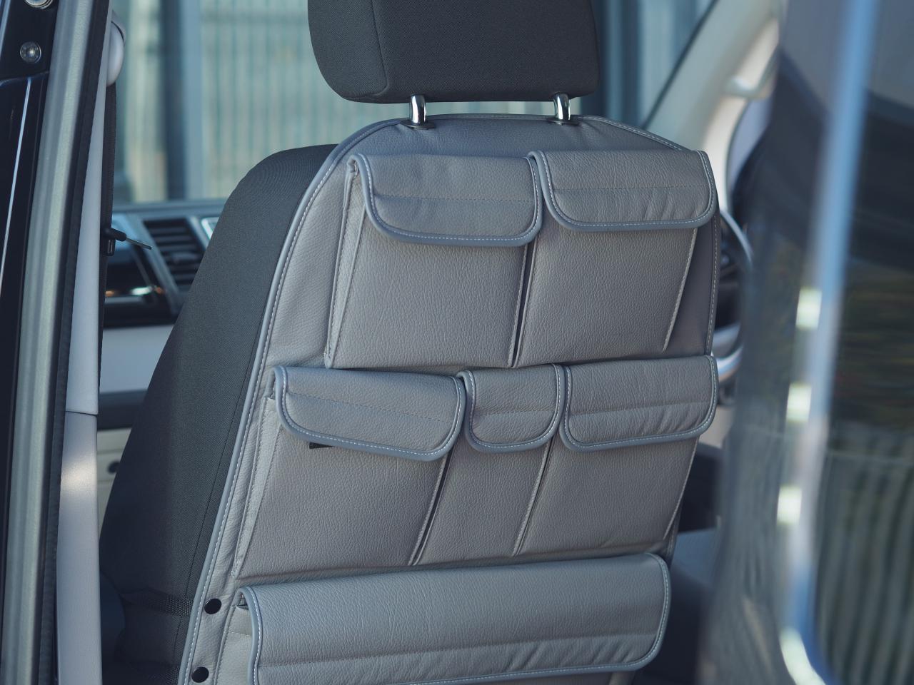 Für VW T5 T5.1 Transporter Sitz-Organizer Einzel- + Doppelsitz