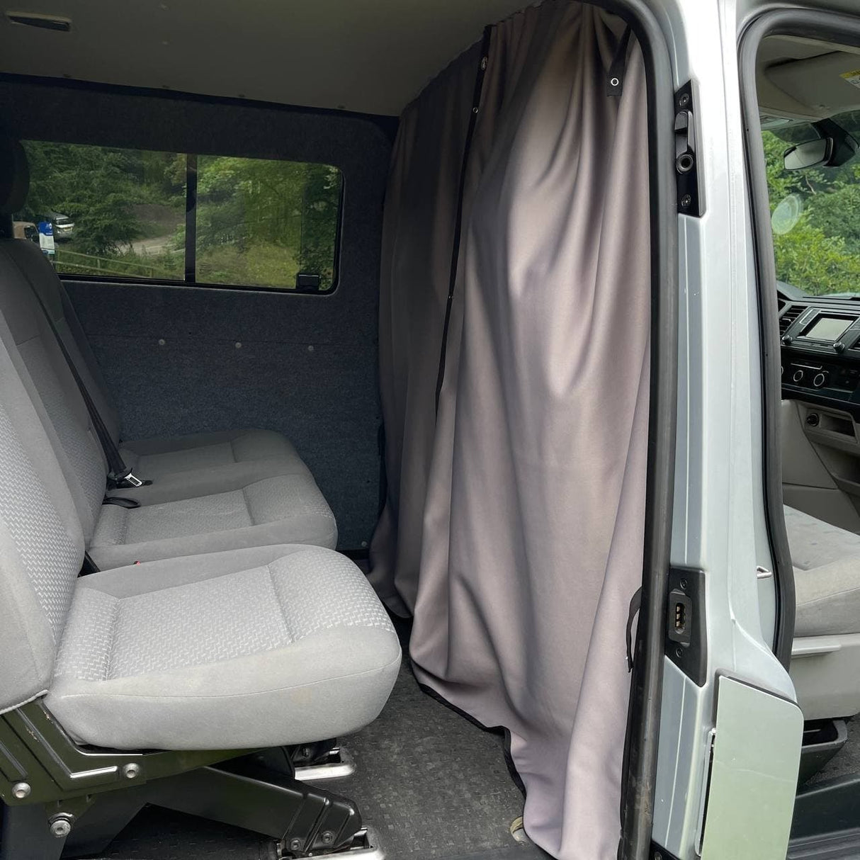 Für MAN TGE / New Crafter Cab Divider Curtain Kit Wohnmobil-Umbau