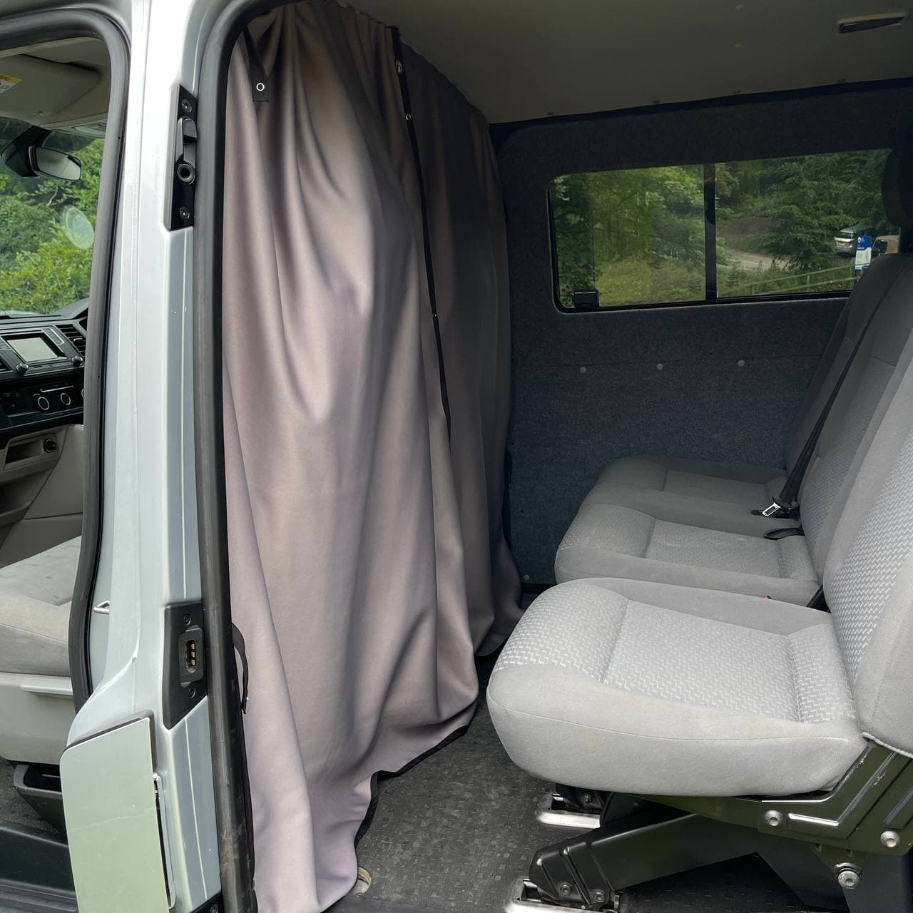 Für Ford Transit Custom Fahrerhausteiler-Vorhangsatz