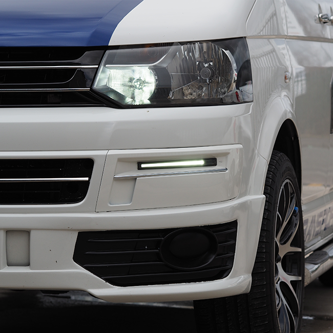 VW T5.1 Transporter Light Bar DRL, Daylight Smoke DRL