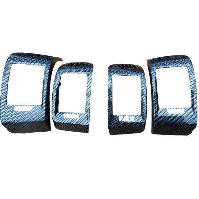 Dashboard Air Vent (Silver Carbon) For Fiat Ducato, Peugeot Boxer, Citroen Relay
